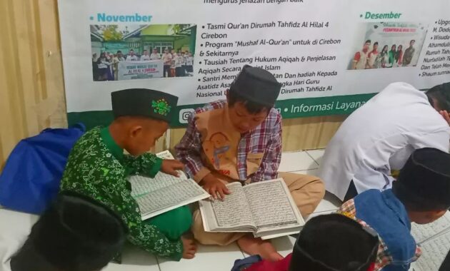 Istiqomah Menghafal Al Quran Bersama Santri Rumah Tahfidz Al Hilal 4 Cirebon